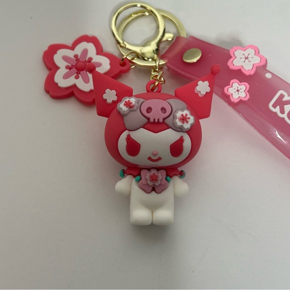 Kuromi 3D Rubber Keychain NWT - Picture 8 of 13